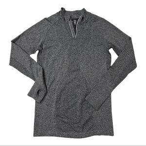 ZYIA Active Women's 1/4 Zip Pullover - Fog Gray - Large